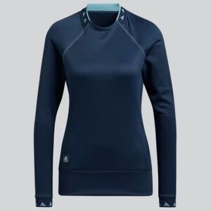 ADIDAS BLUE GOLF SWEATER SIZE X SMALL